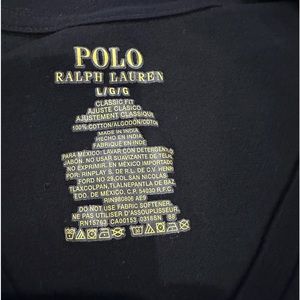 5 Classic Fit V-Neck Polo Tees Worn Once REMEMBER THEY ARE $45 NEW JUST FOR 3